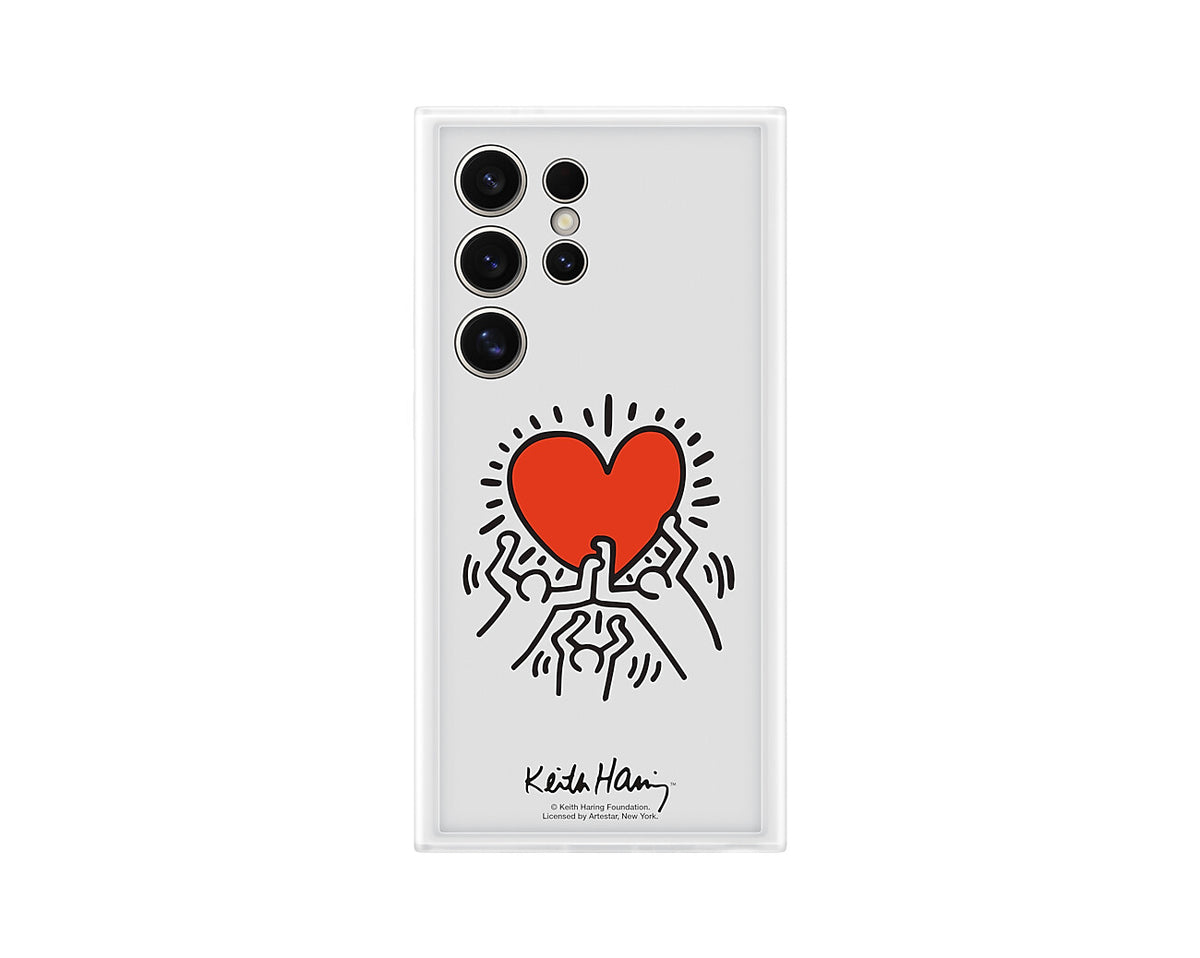 Samsung &quot;Keith Haring&quot; Suit Case for Galaxy S24 Ultra in Transparent