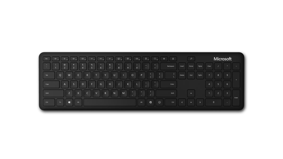 Microsoft Desktop Bundle - Bluetooth Wireless keyboard (QWERTZ German) &amp; Mouse in Black