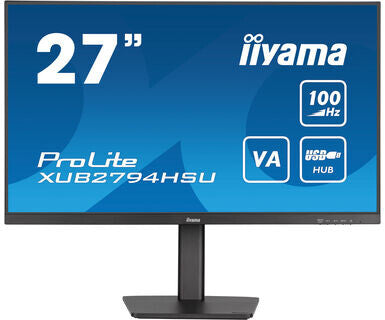 iiyama ProLite XUB2794HSU-B6 - 68.6 cm (27&quot;) - 1920 x 1080 pixels FHD Monitor