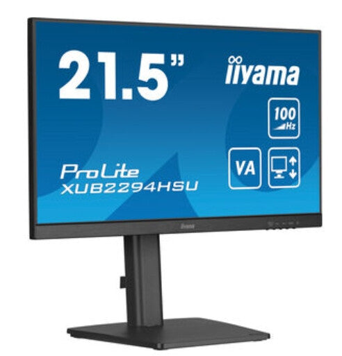 iiyama ProLite XUB2294HSU-B6 - 54.6 cm (21.5&quot;) - 1920 x 1080 pixels FHD LCD Monitor