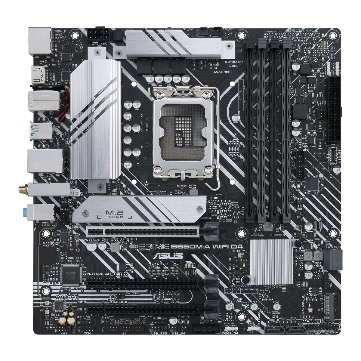 ASUS PRIME B660M-A WIFI D4 micro ATX Motherboard - Intel B660 LGA 1700