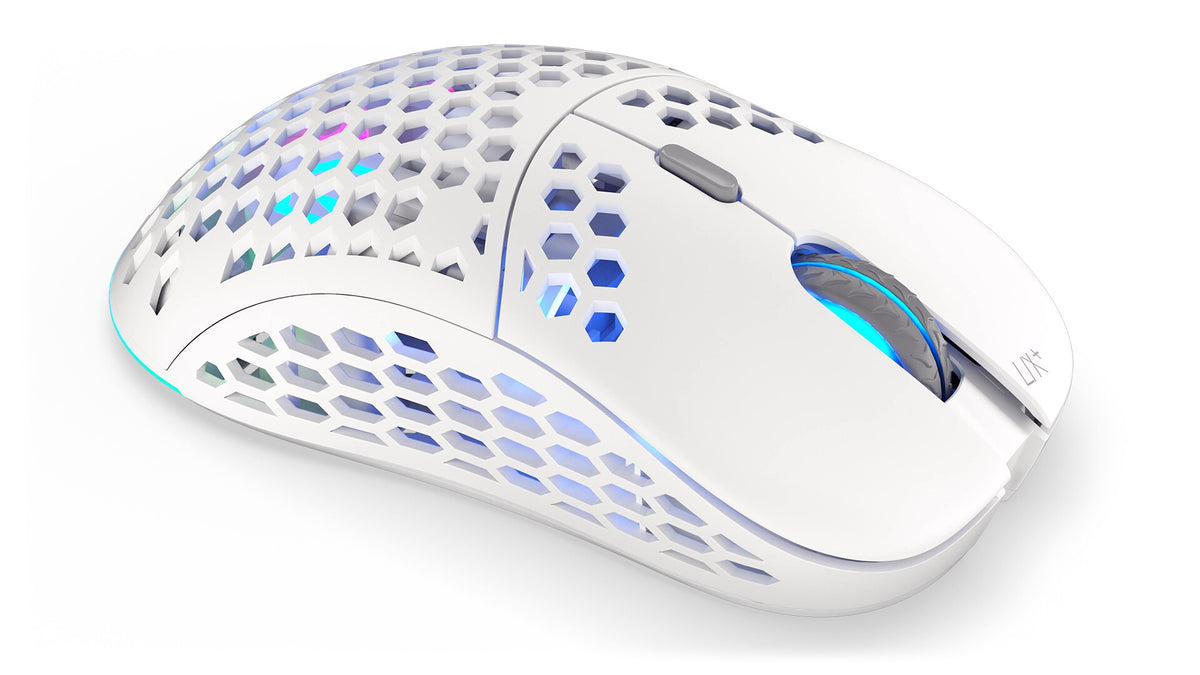 ENDORFY LIX Plus Onyx - USB Type-C Wired + RF Wireless Optical Mouse in White - 19,000 DPI