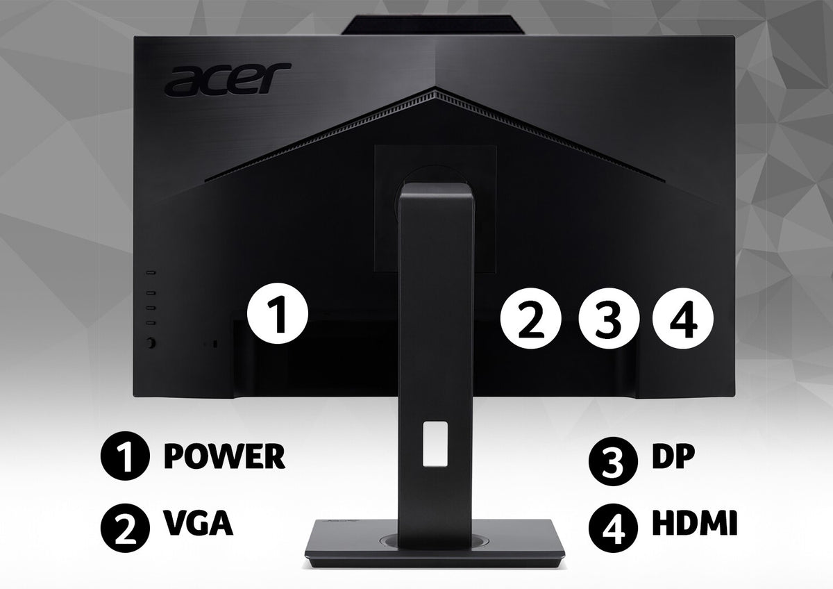 Acer B7 B247Y - 60.5 cm (23.8&quot;) - 1920 x 1080 pixels FHD LED Monitor