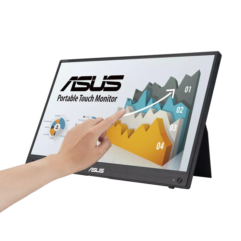 ASUS ZenScreen MB16AMTR - 39.6 cm (15.6&quot;) - 1920 x 1080 pixels FHD LCD Touchscreen Monitor