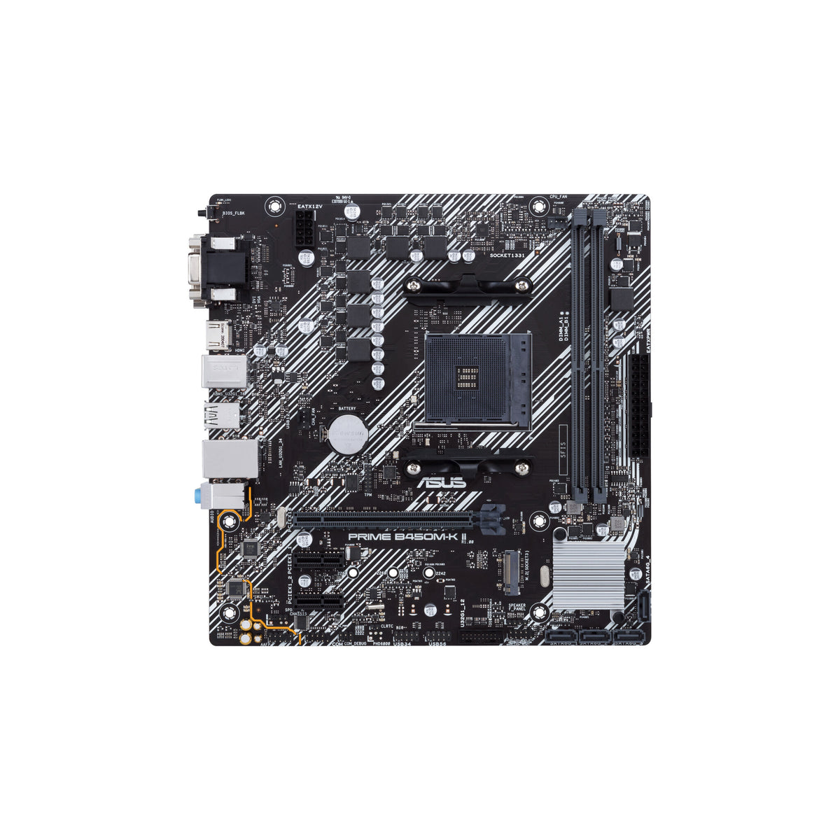 ASUS Prime B450M-K II micro ATX motherboard - AMD B450 Socket AM4