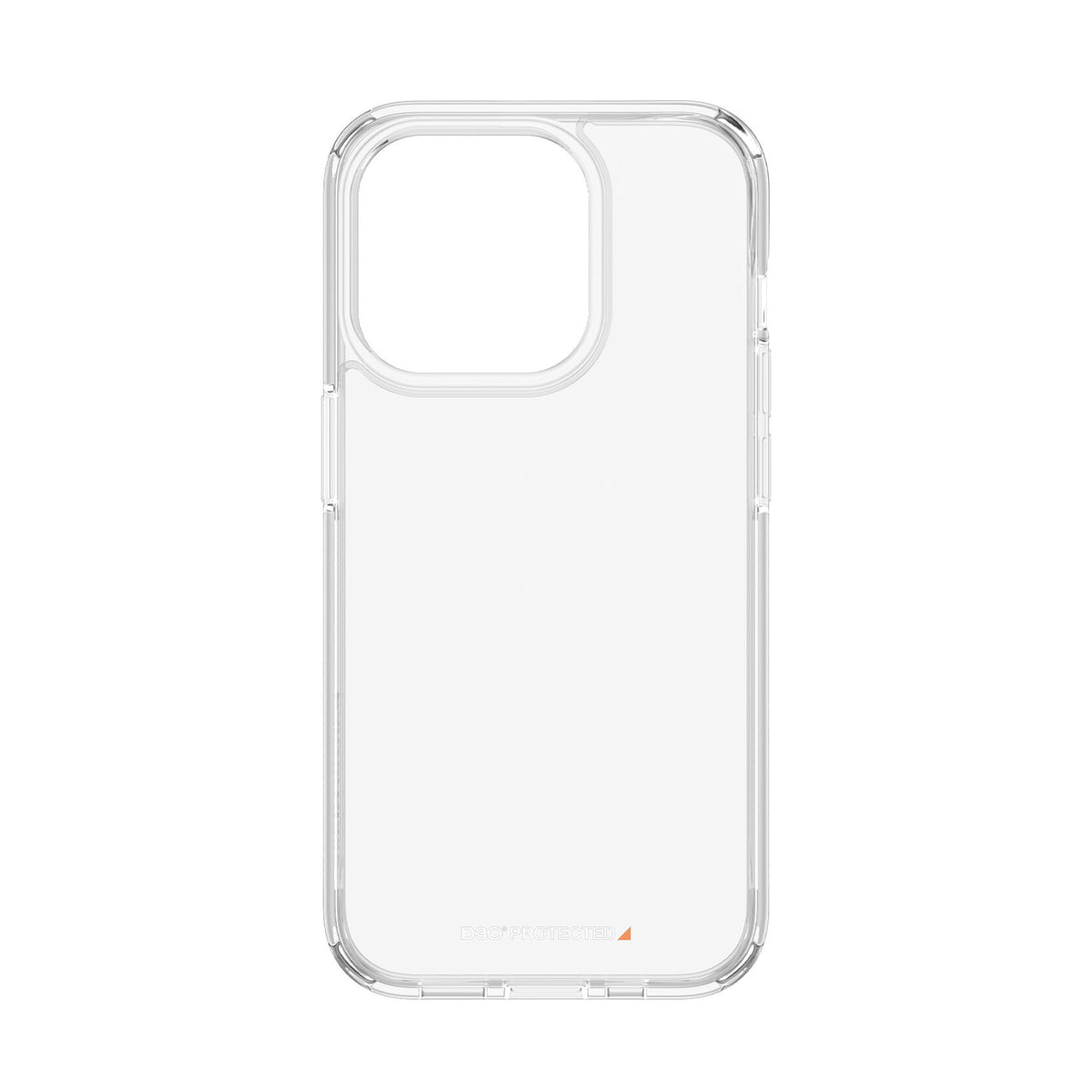 PanzerGlass ® HardCase with D3O for iPhone 15 Pro in Transparent