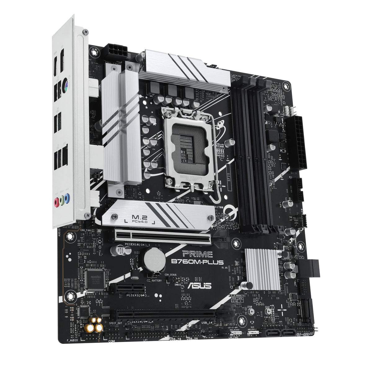 ASUS PRIME B760M-PLUS micro ATX motherboard - Intel B760 LGA 1700