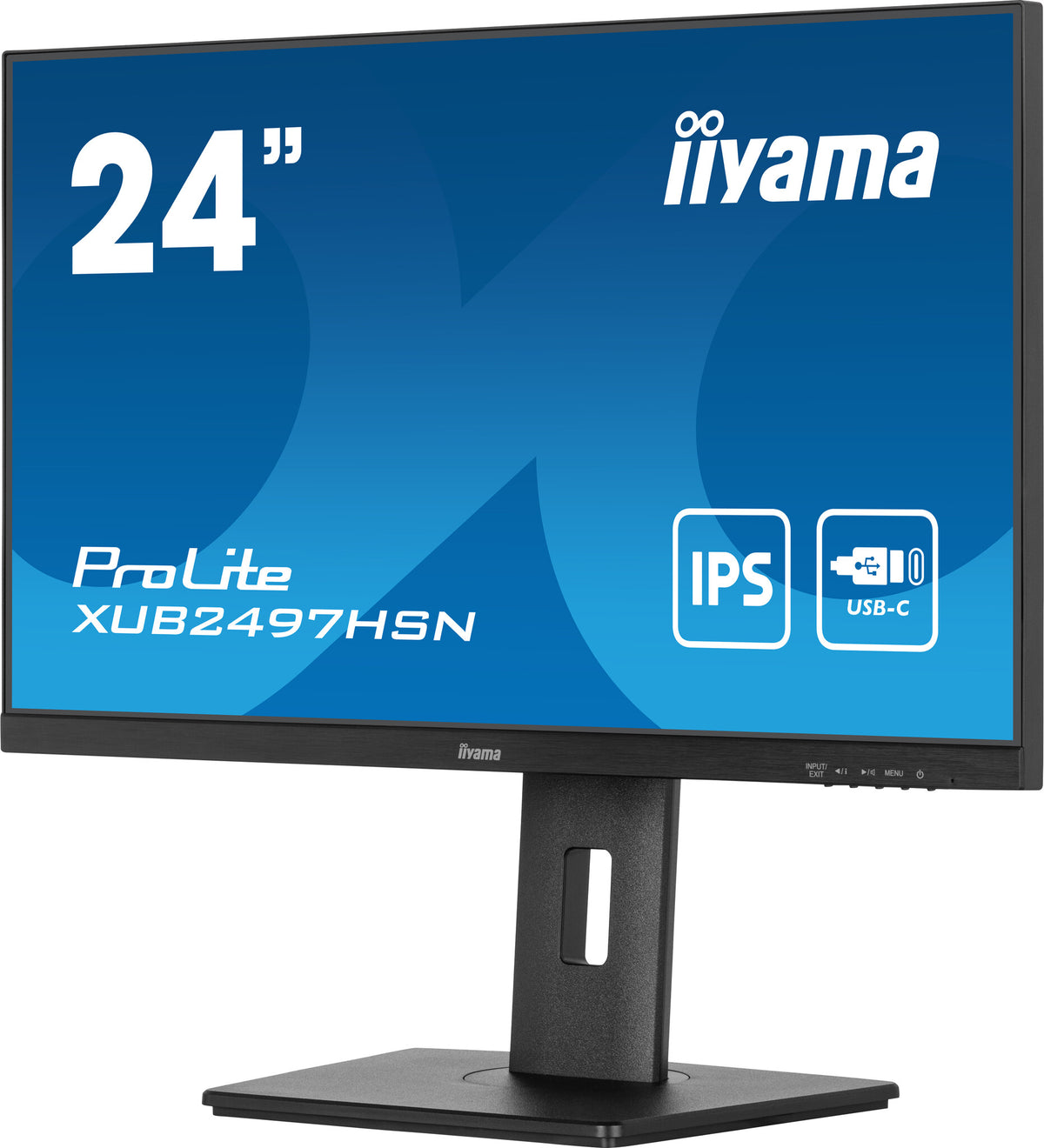 iiyama ProLite XUB2497HSN-B1 - 61 cm (24&quot;) - 1920 x 1080 pixels Full HD LED Monitor