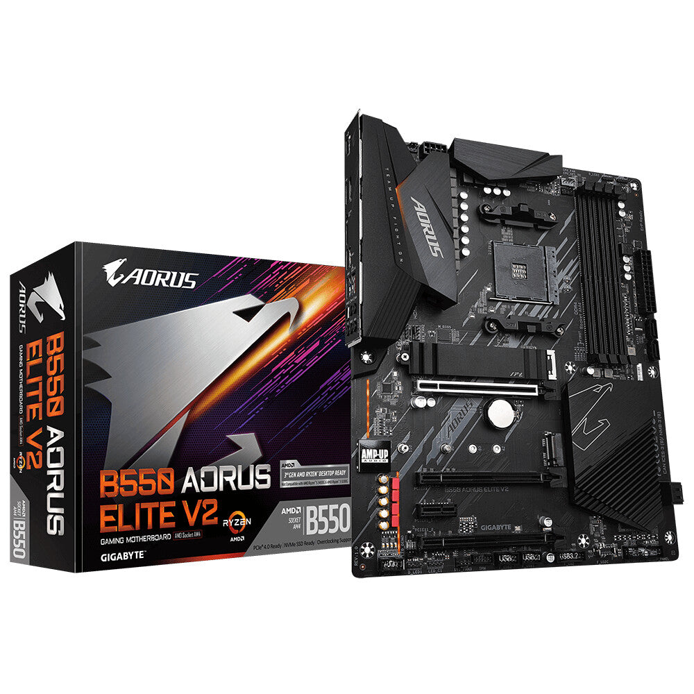 Gigabyte B550 AORUS ELITE V2 ATX motherboard - AMD B550 Socket AM4