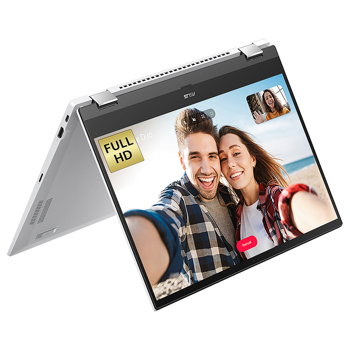 ASUS Chromebook Enterprise Flip CB5 - 39.6 cm (15.6&quot;) - Touchscreen - Intel® Core™ i5-1135G7 - 16 GB LPDDR4x-SDRAM - 256 GB SSD - Wi-Fi 6 - ChromeOS - White