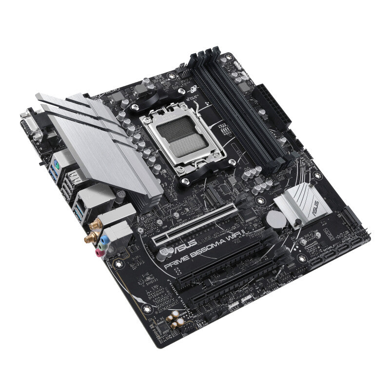 ASUS PRIME B650M-A WIFI II micro ATX motherboard - AMD B650 Socket AM5