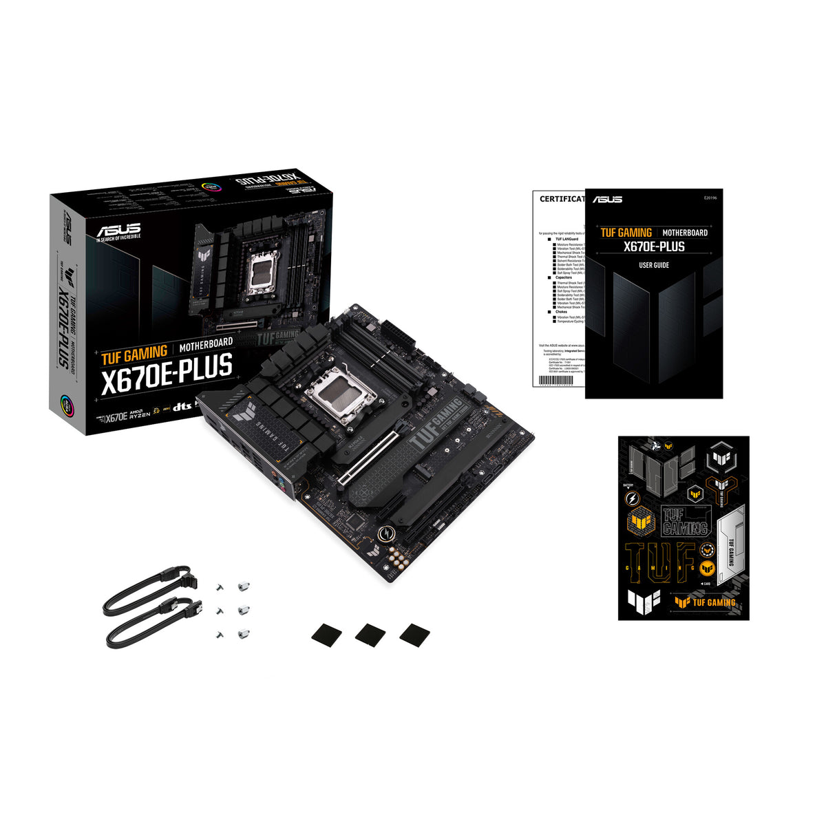 ASUS TUF GAMING X670E-PLUS ATX motherboard - AMD X670 Socket AM5