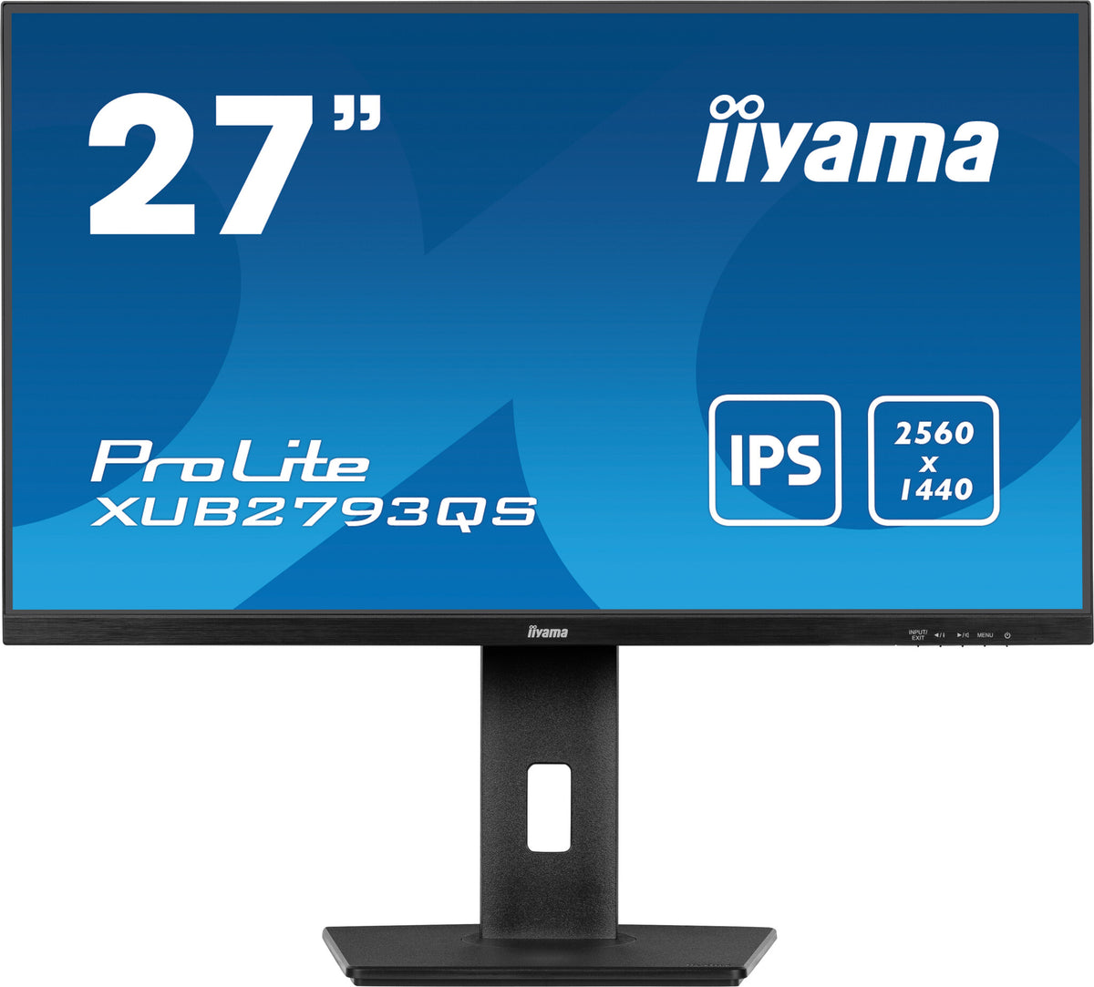 iiyama ProLite XU2793QS-B6 - 68.6 cm (27&quot;) - 2560 x 1440 pixels 2K Ultra HD LED Monitor