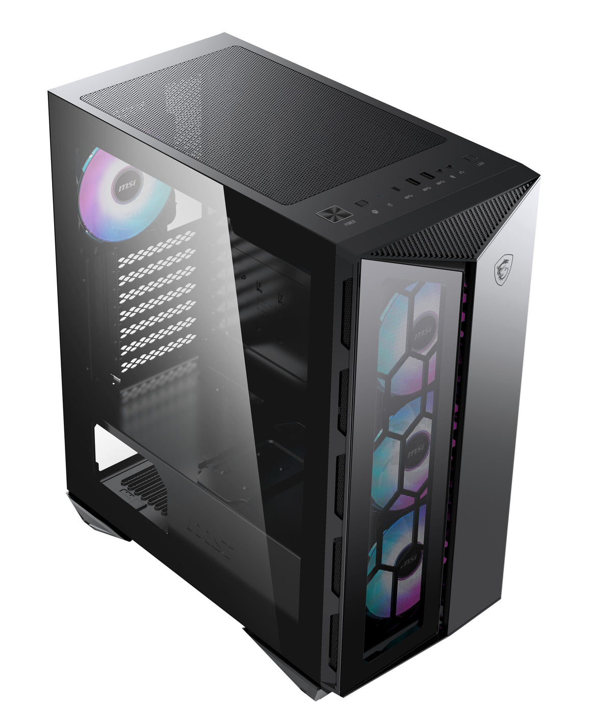 MSI MPG GUNGNIR 110R - ATX Mid Tower Case in Black