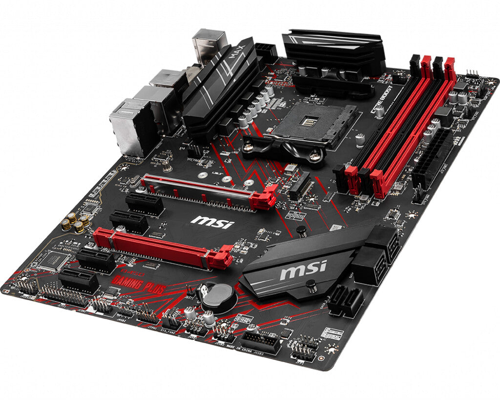 MSI B450 GAMING PLUS MAX ATX motherboard - AMD B450 Socket AM4