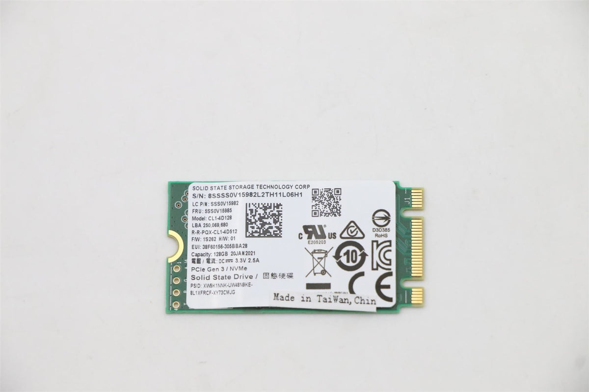 Lenovo 5SS0V15985 internal solid state drive M.2 128 GB PCI Express