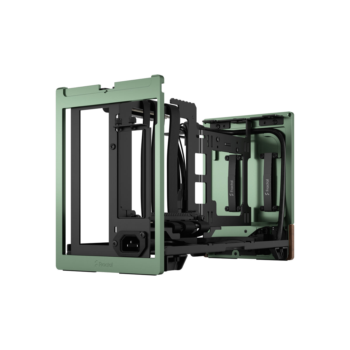 Fractal Design Terra - Mini ITX Desktop Case in Green