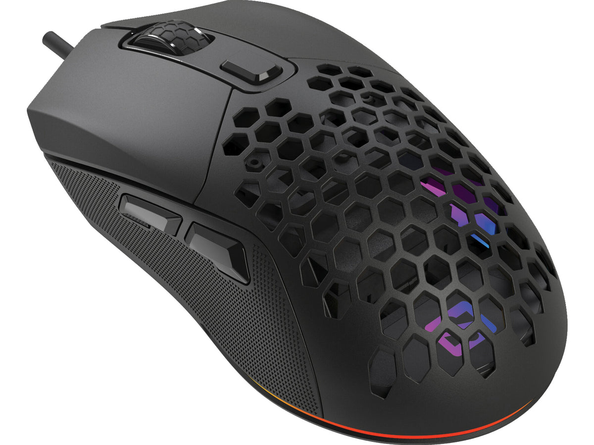 Sandberg FlexCover 6D - Wired USB Gaming Mouse - 12,800 DPI