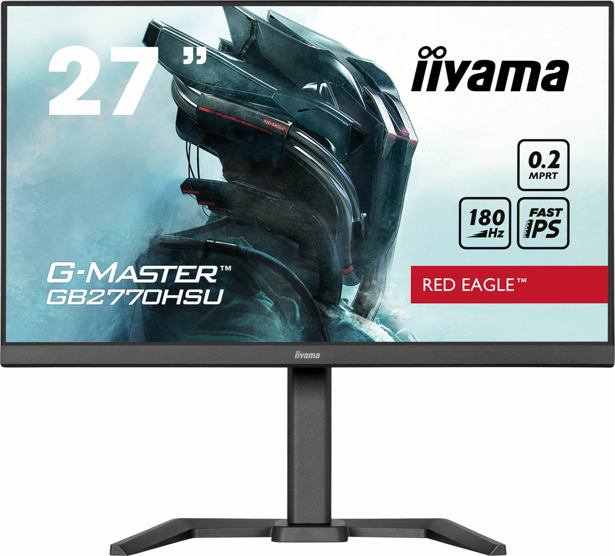 iiyama G-MASTER GB2770HSU-B6 - 68.6 cm (27&quot;) - 1920 x 1080 pixels Full HD LCD Monitor