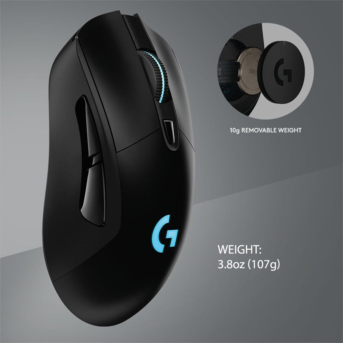 Logitech G - G703 LIGHTSPEED Wireless Gaming Mouse - 25,600 DPI