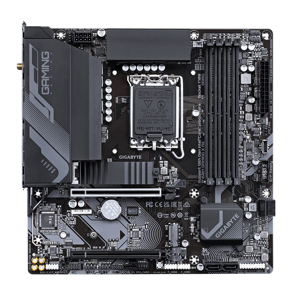 Gigabyte B760M Gaming X AX Micro ATX motherboard - Intel B760 LGA 1700