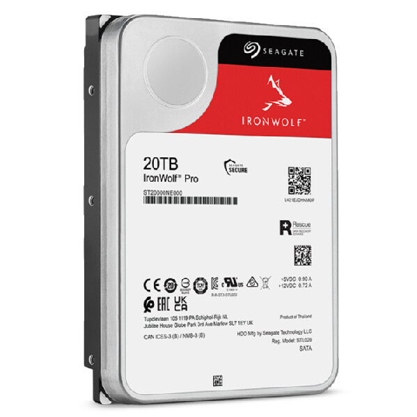 Seagate IronWolf Pro - Serial ATA III 3.5&quot; Internal hard drive - 20 TB