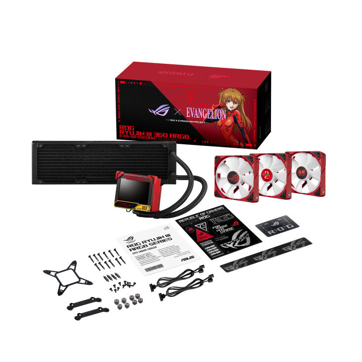 ASUS ROG RYUJIN III 360 ARGB &quot;EVA-02 Edition&quot; - All-in-one Liquid Processor Cooler - 360mm