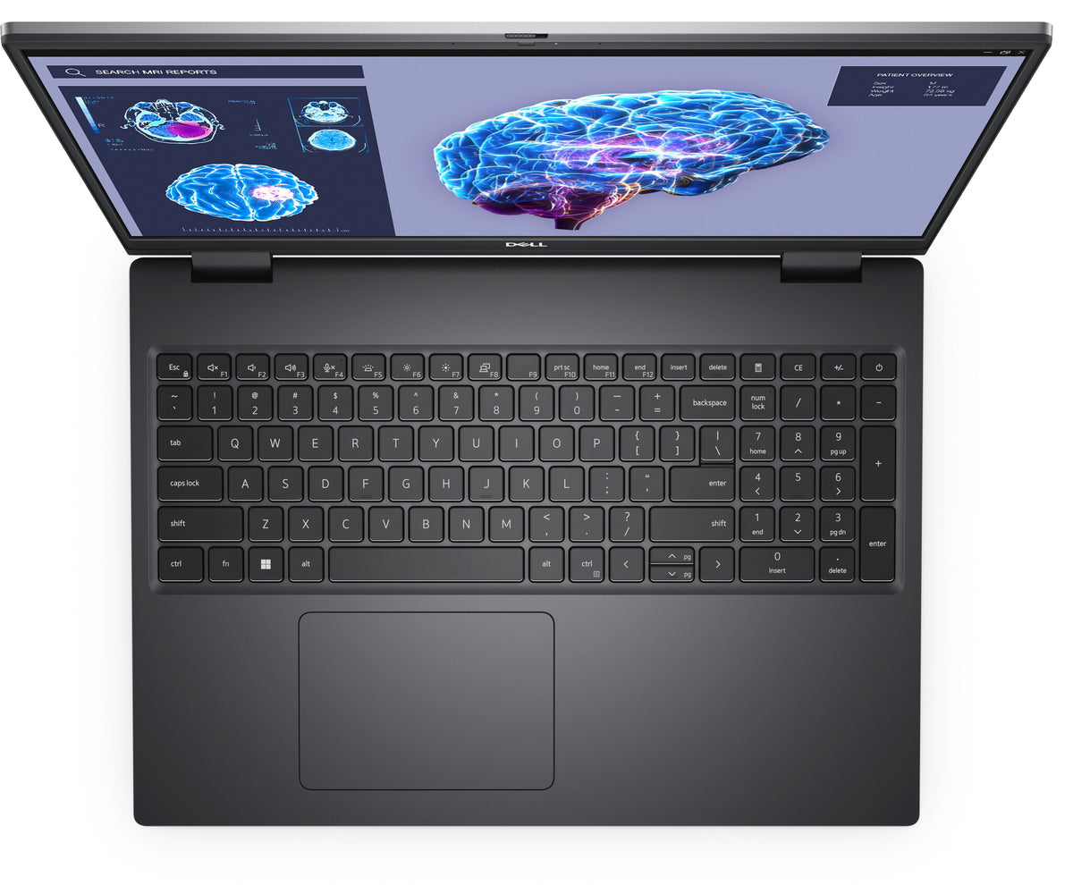 DELL Precision 7680 Laptop - 40.6 cm (16&quot;) - Intel® Core™ i7-13850HX - 32 GB DDR5-SDRAM - 1 TB SSD - NVIDIA RTX 2000 Ada - Wi-Fi 6E - Windows 11 Pro - Grey