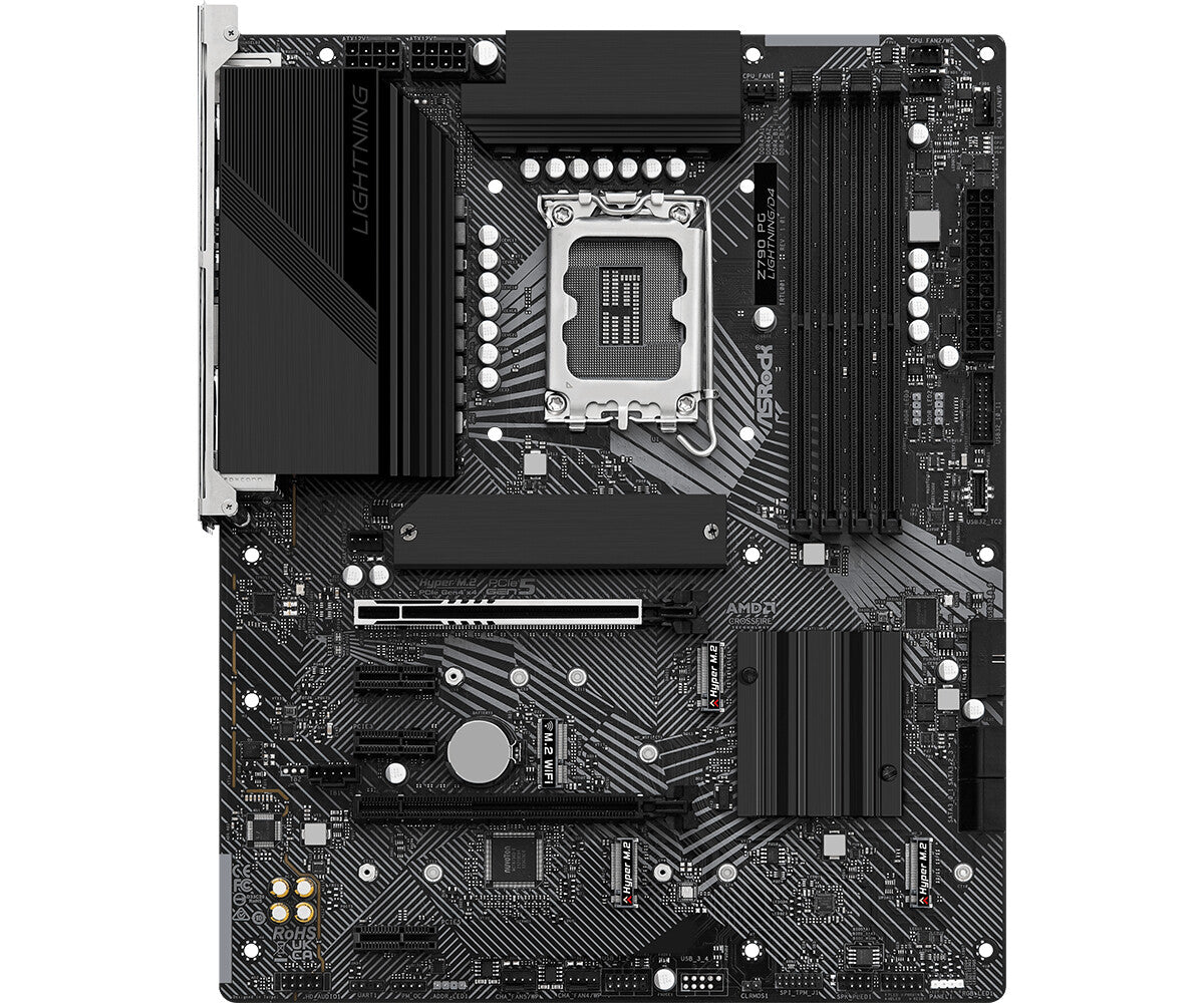 Asrock Z790 PG Lightning/D4 ATX motherboard - Intel Z790 LGA 1700