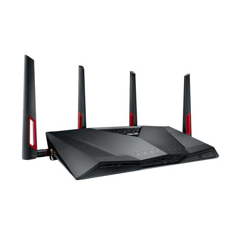 ASUS RT-AC88U - Gigabit Ethernet Dual-band (2.4 GHz / 5 GHz) wireless router in Black