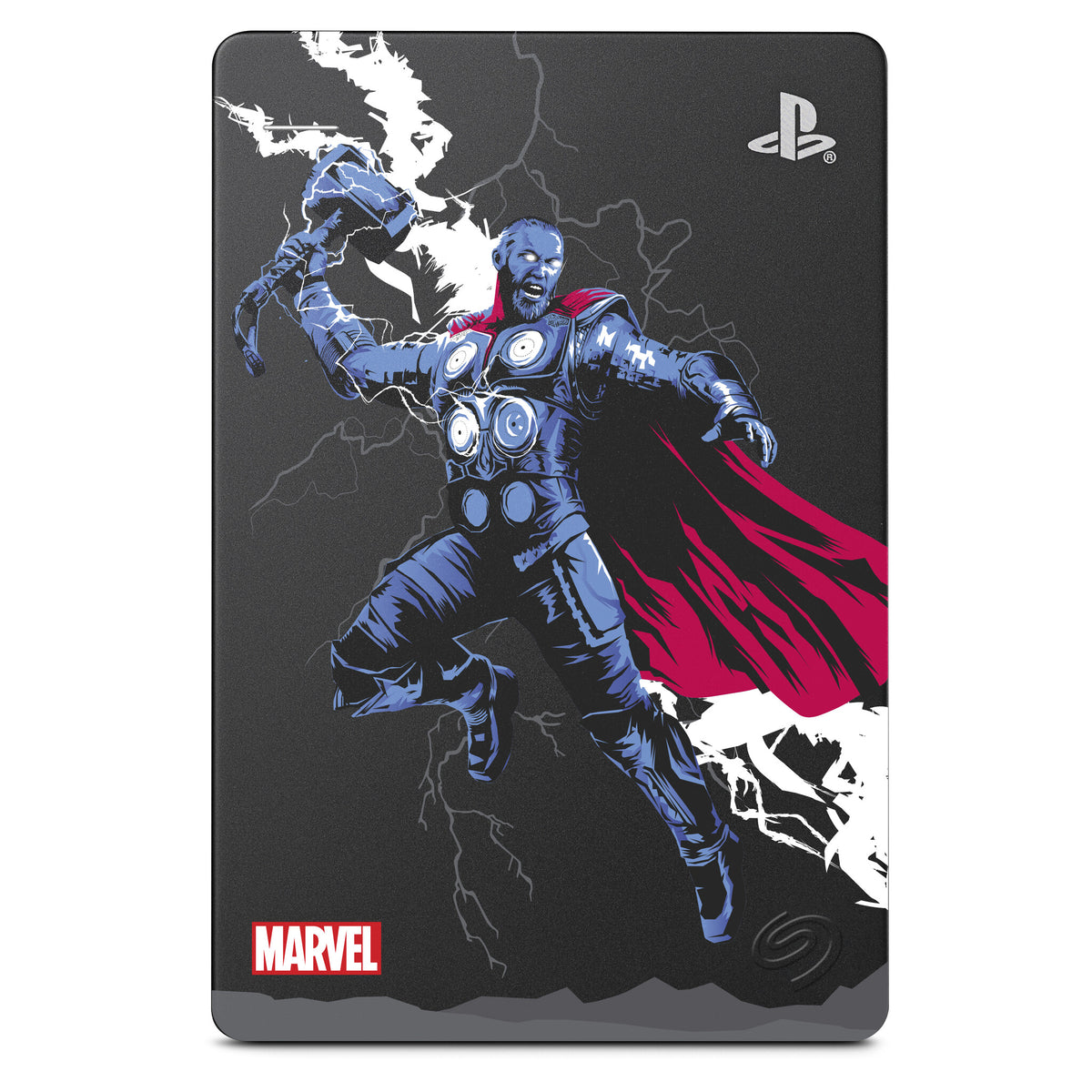 Seagate Game Drive for PS4 - Marvels Avengers Thor Special Edition - External HDD - 2 TB