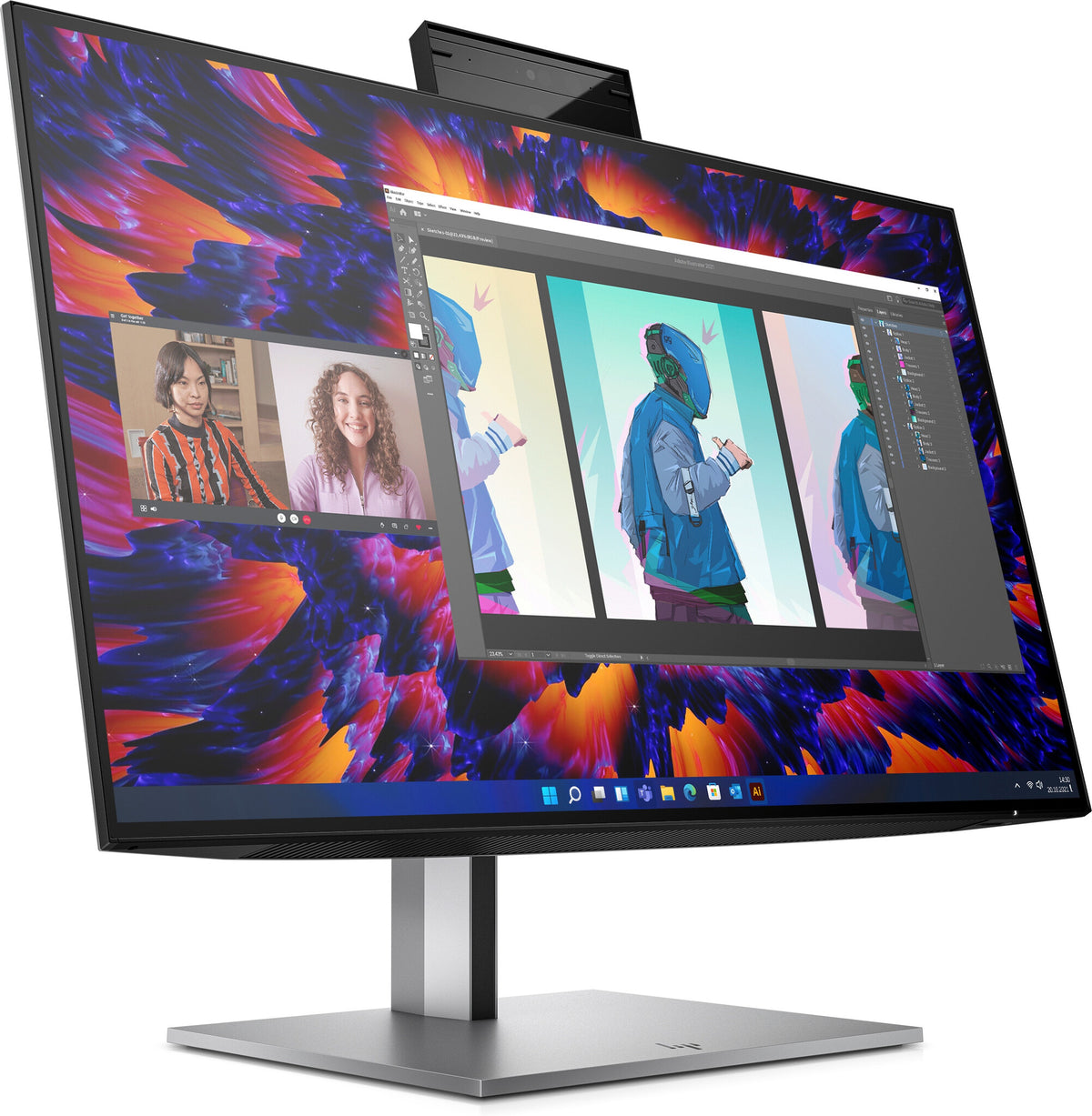 HP Z24M G3 - 60.5 cm (23.8&quot;) - 2560 x 1440 pixels Quad HD Monitor