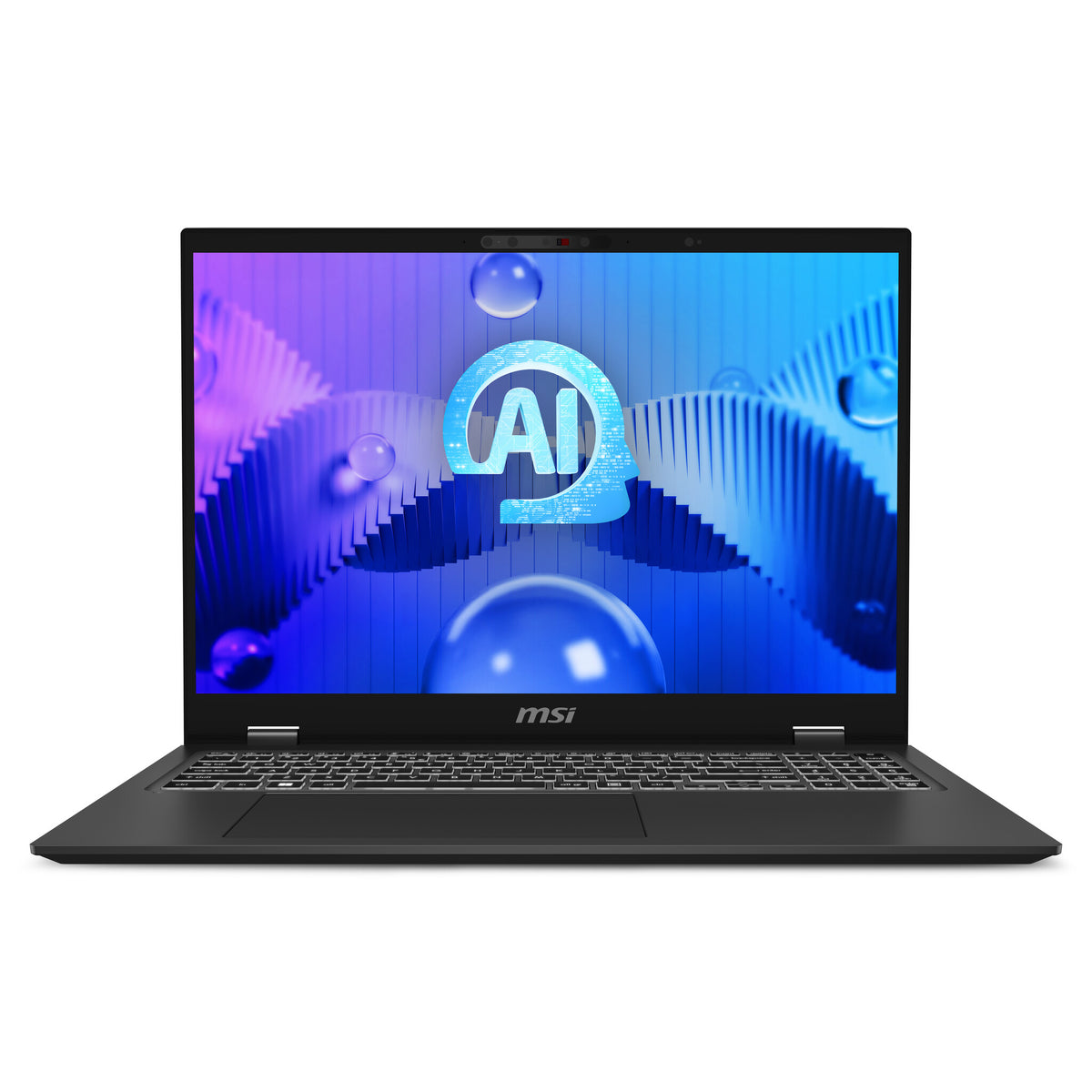 MSI Prestige 16 AI Studio Laptop - 40.6 cm (16&quot;) - Intel Core Ultra 7 155H - 32 GB LPDDR5-SDRAM - 1 TB SSD - NVIDIA GeForce RTX 4060 - Wi-Fi 7 - Windows 11 Home Advanced - Grey