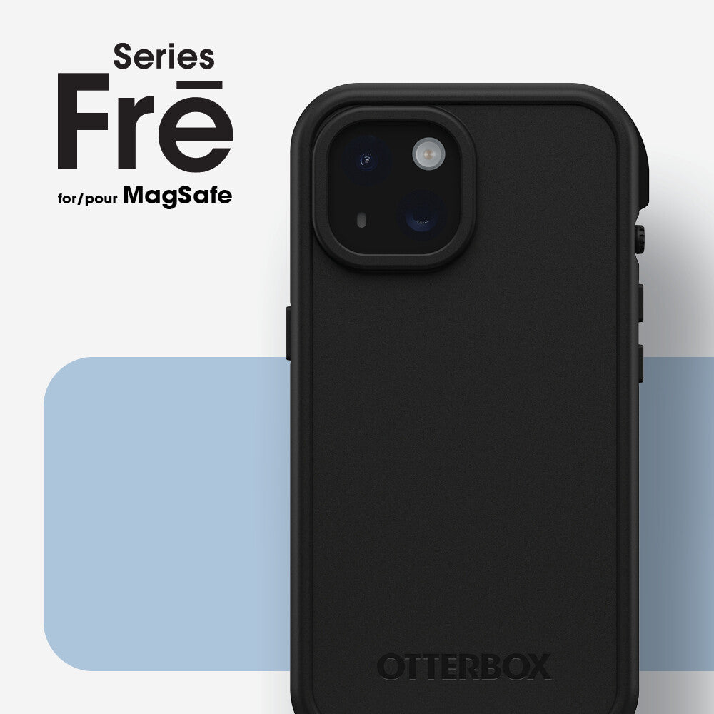 OtterBox Frē Series for iPhone 15 in Black