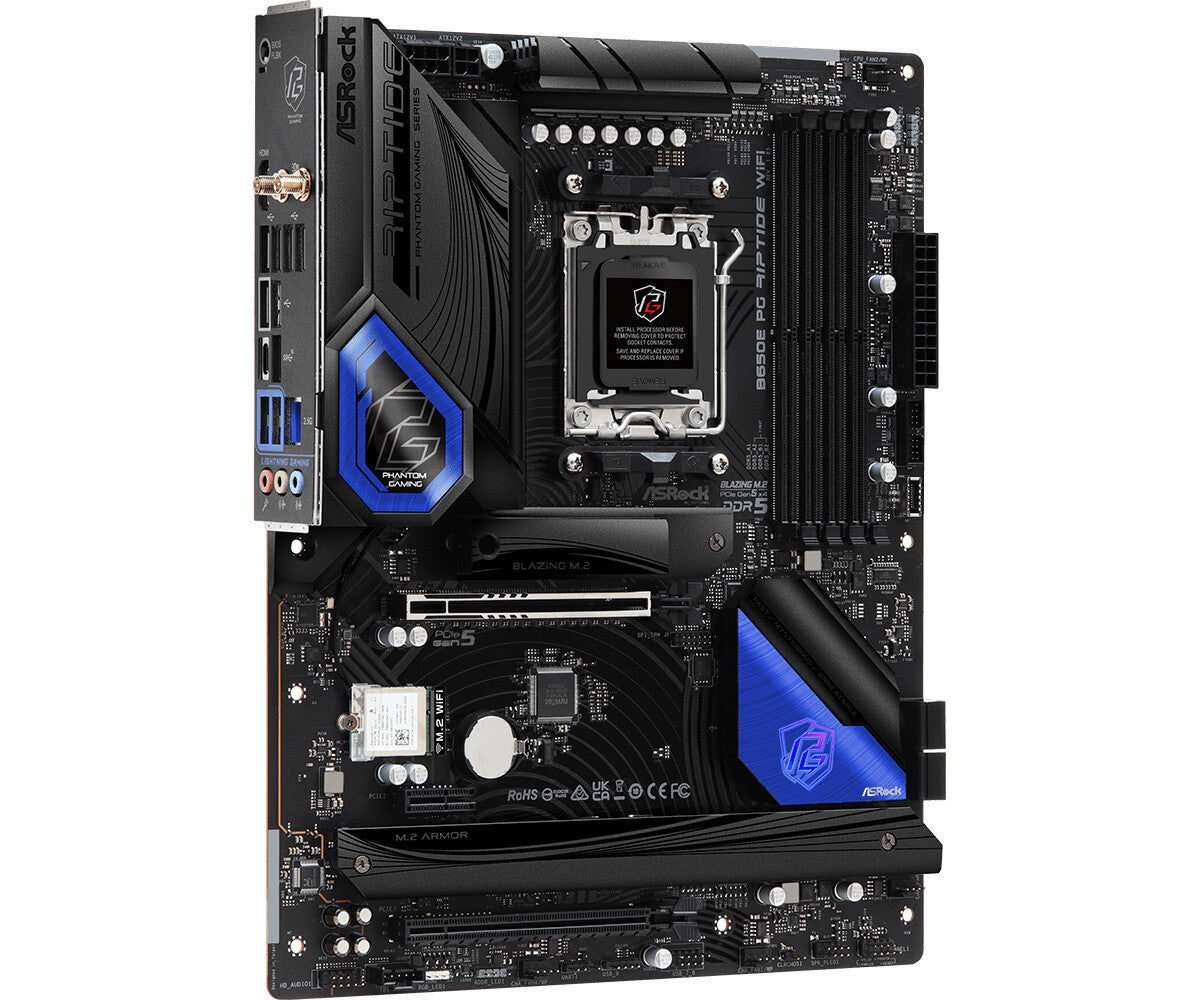 Asrock B650E PG Riptide WiFi ATX motherboard - AMD B650 Socket AM5