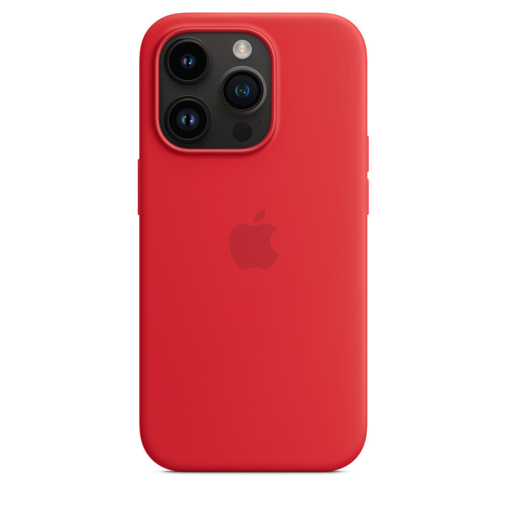 Apple MPTG3ZM/A - Silicone Case with MagSafe for iPhone 14 Pro in (PRODUCT)RED