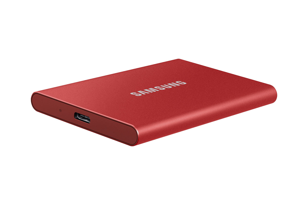 Samsung Portable SSD T7 in Red - 2 TB