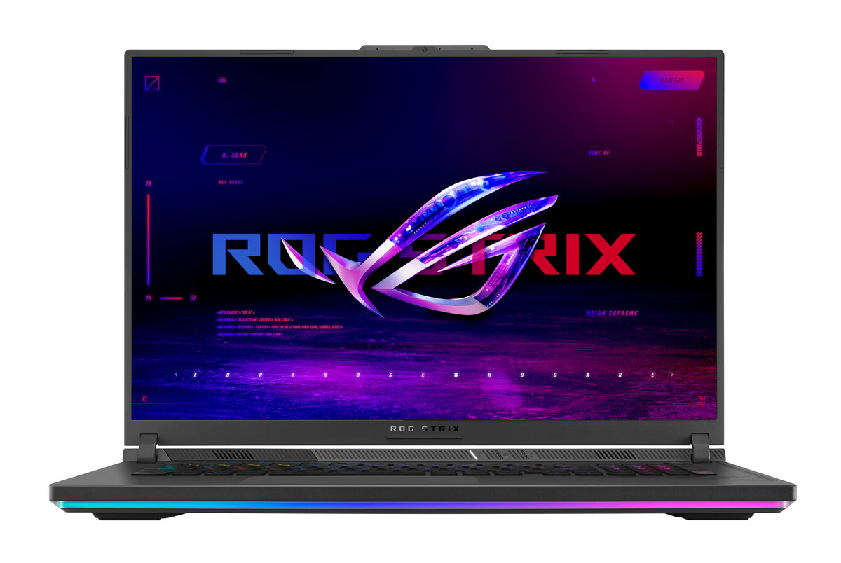 ASUS ROG Strix G18 Laptop - 45.7 cm (18&quot;) - Intel® Core™ i9-14900HX - 32 GB DDR5-SDRAM - 1 TB SSD - NVIDIA GeForce RTX 4070 - Wi-Fi 6E - Windows 11 Home - Black / Grey