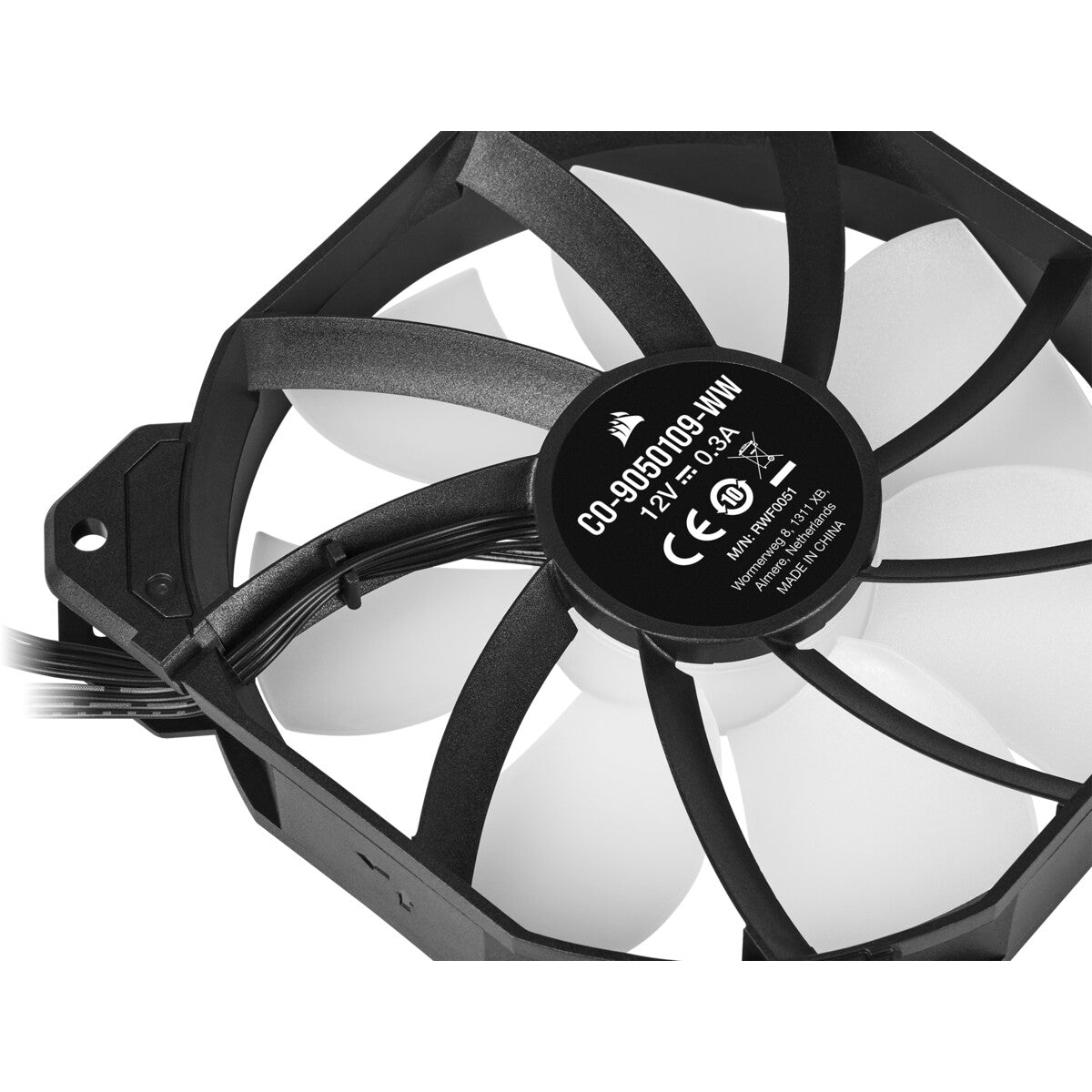 Corsair SP120 RGB ELITE - Computer Case Fan in Black - 120mm (Pack of 3)