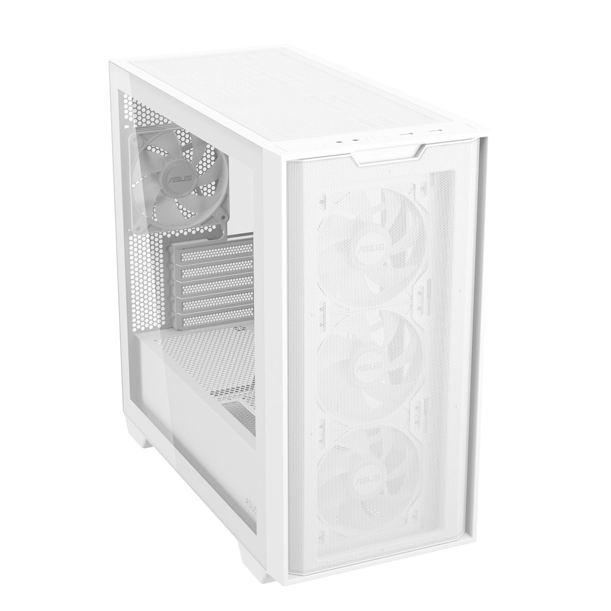 Asus A21 PLUS - MicroATX Mini Tower Case in White