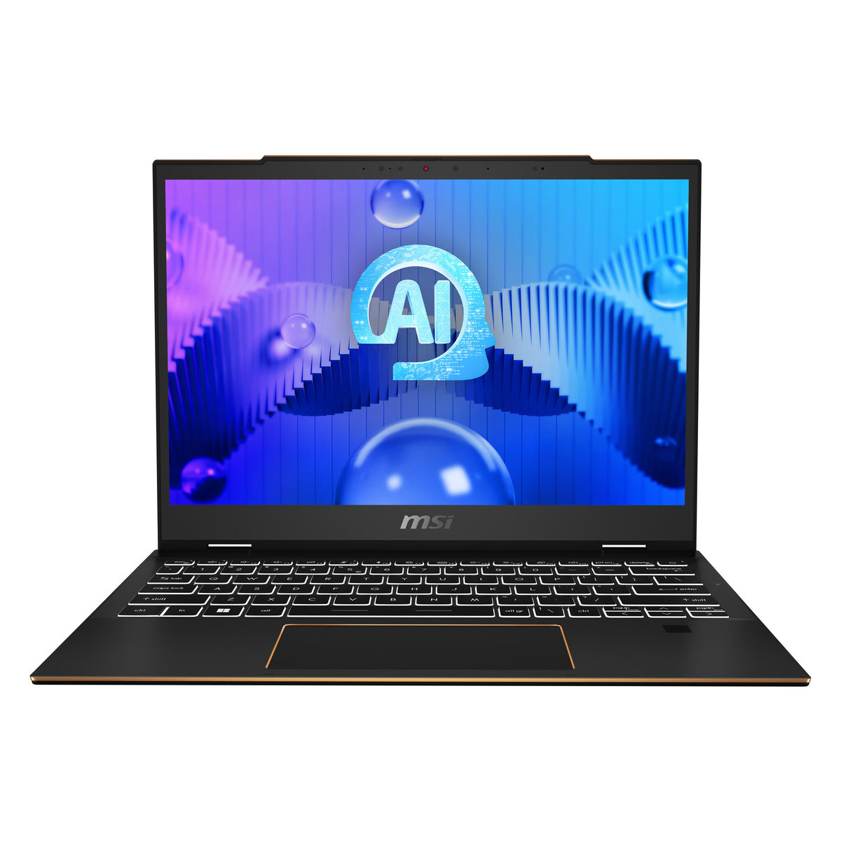 MSI Summit E13 AI Evo A1MTG Hybrid (2-in-1) - 33.8 cm (13.3&quot;) - Touchscreen - Intel Core Ultra 7 155H - 32 GB LPDDR5-SDRAM - 1 TB SSD - Wi-Fi 7 - Windows 11 Pro - Black