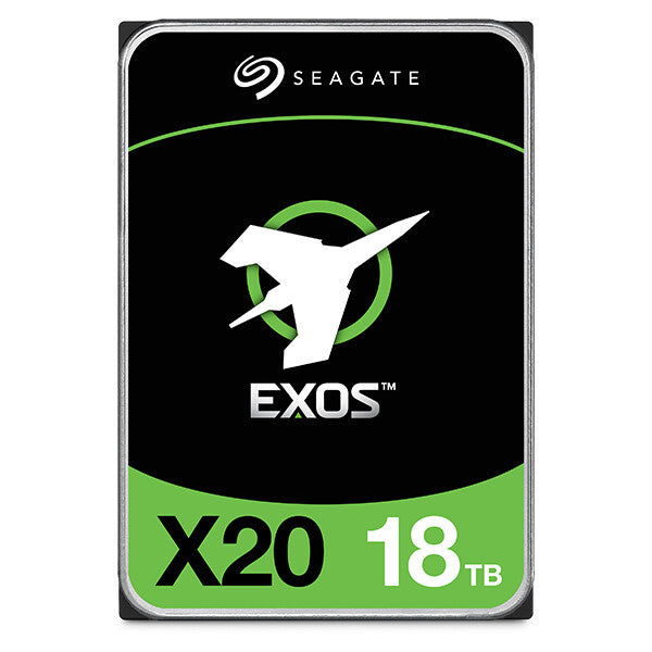 Seagate Enterprise Exos X20 - 7.2K RPM Serial ATA III 3.5&quot; HDD - 18 TB