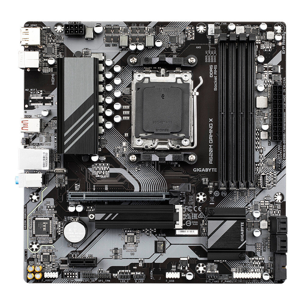 Gigabyte A620M GAMING X Micro ATX motherboard - AMD A620 Socket AM5