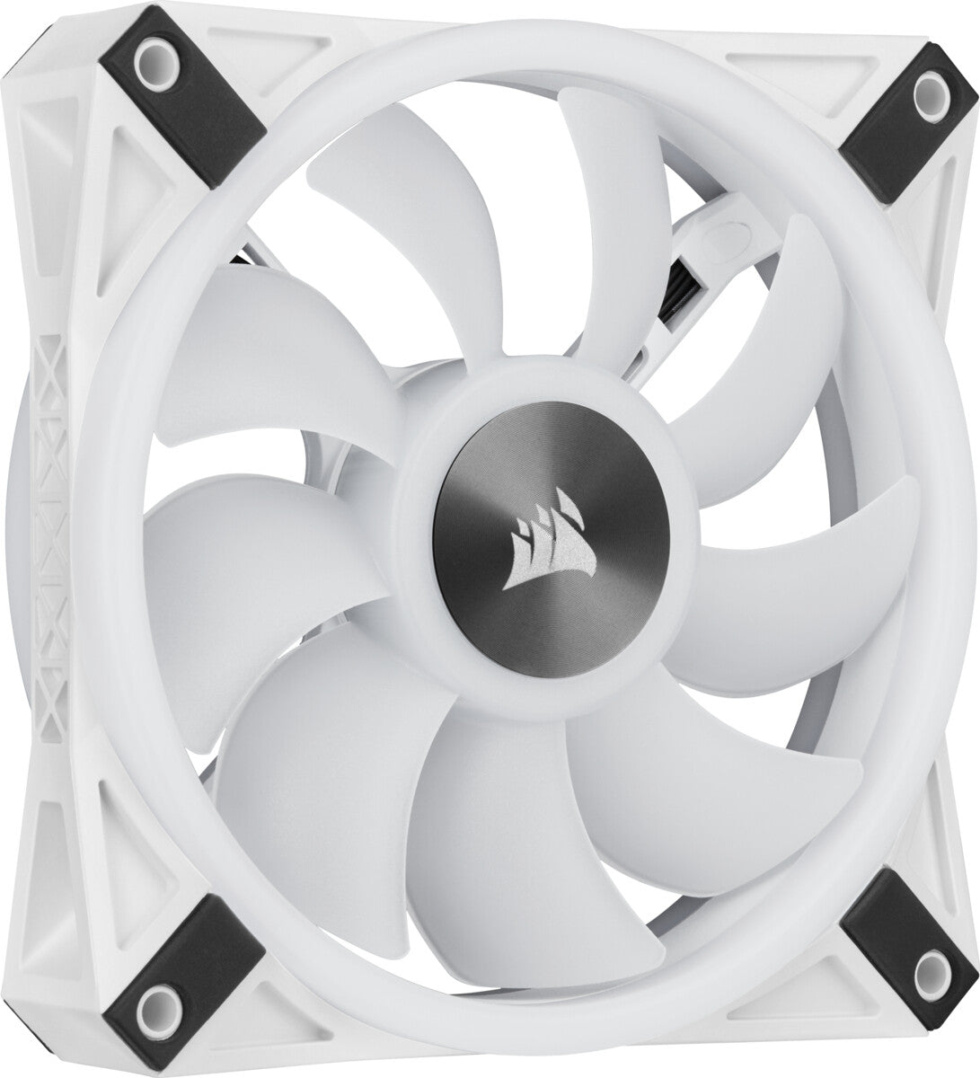 Corsair iCUE QL120 - Computer Case Fan in White - 120mm (Pack of 3)