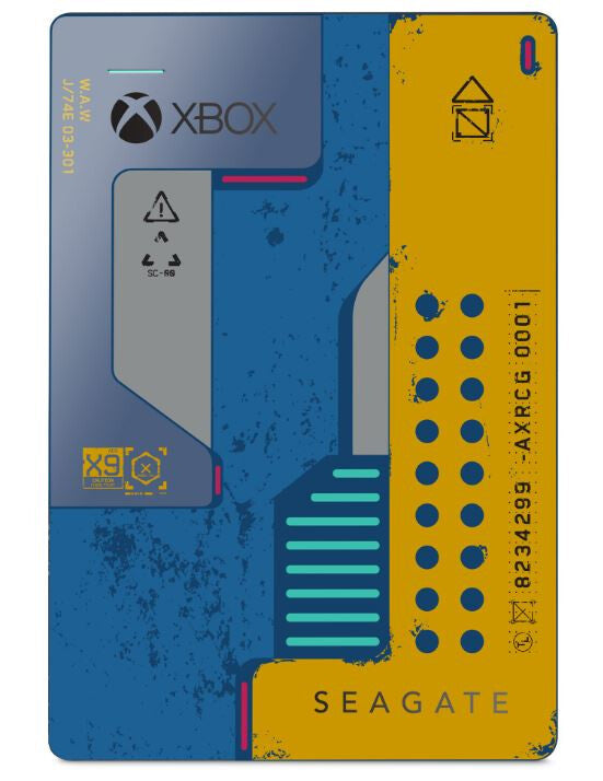 Seagate Game Drive for Xbox CyberPunk 2077 Special Edition - External HDD - 2 TB