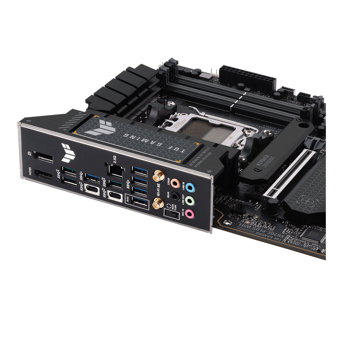 ASUS TUF GAMING X670E-PLUS WIFI ATX motherboard - AMD X670 Socket AM5