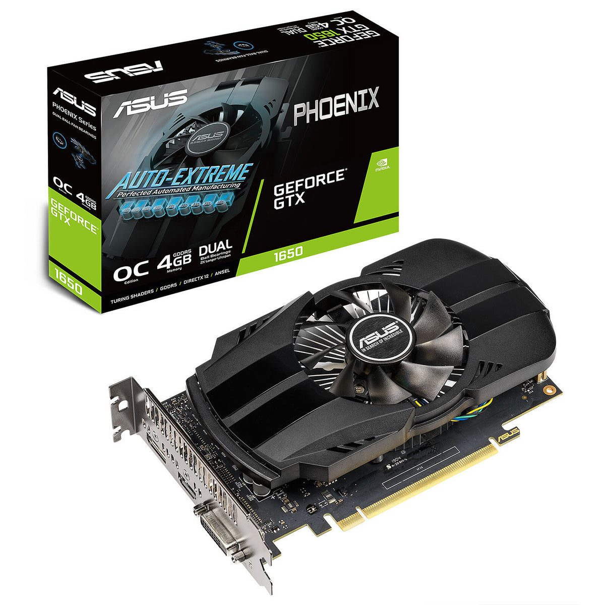 ASUS Phoenix - NVIDIA 4 GB GDDR5 GeForce GTX 1650 graphics card