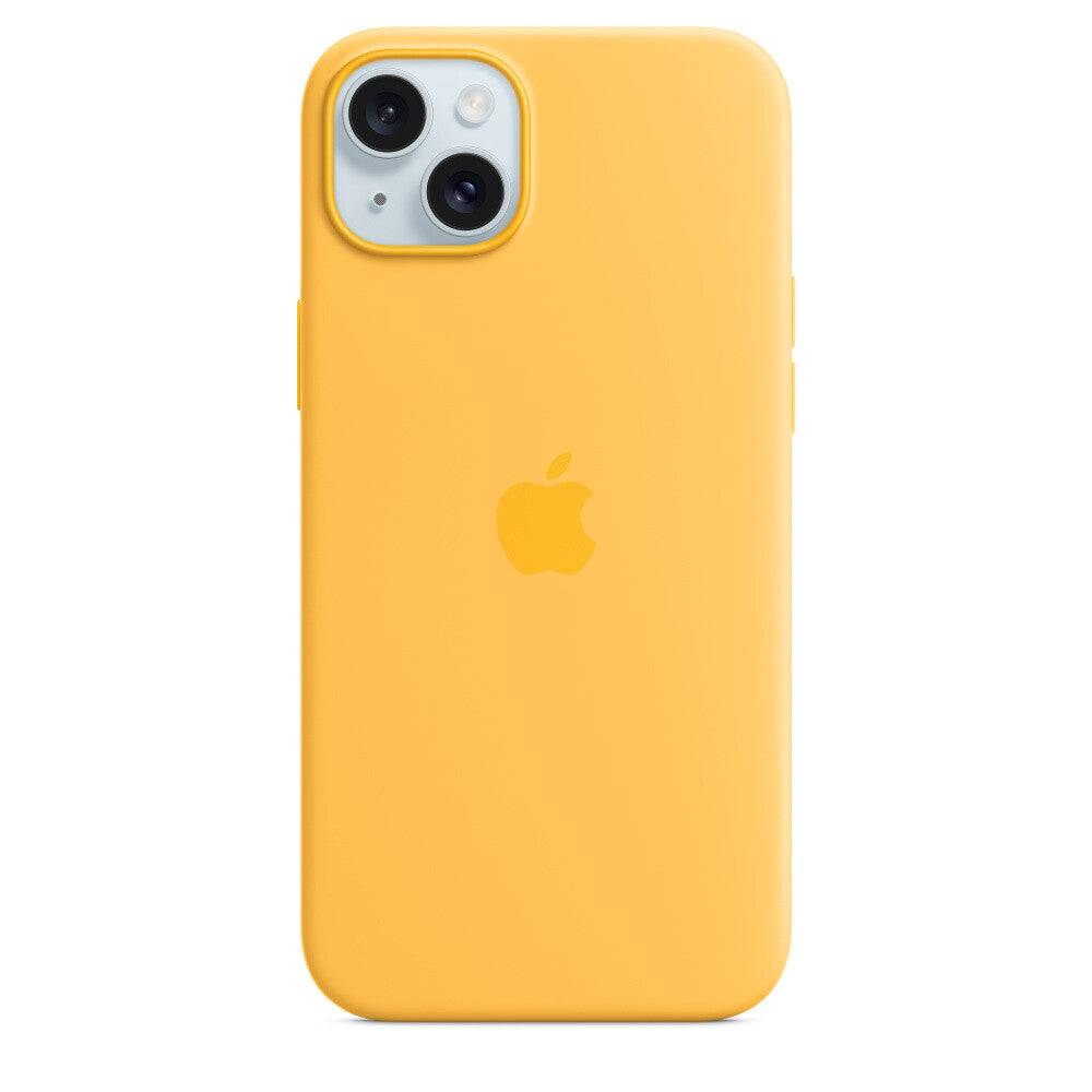 Apple MWNF3ZM/A - Silicone Case with MagSafe for iPhone 15 Plus in Sunshine