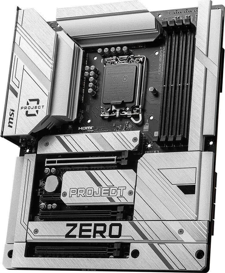 MSI Z790 PROJECT ZERO motherboard Intel Z790 LGA 1700 ATX