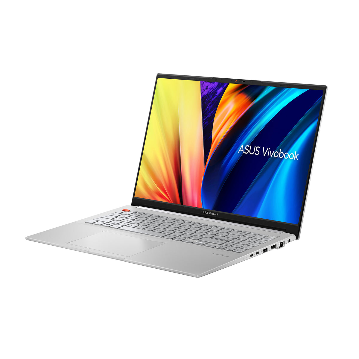 ASUS VivoBook Pro 16 Laptop - 40.6 cm (16&quot;) - Intel® Core™ i7-12650H - 16 GB DDR4-SDRAM - 512 GB SSD - NVIDIA GeForce RTX 3050 - Wi-Fi 6E - Windows 11 Home - Silver